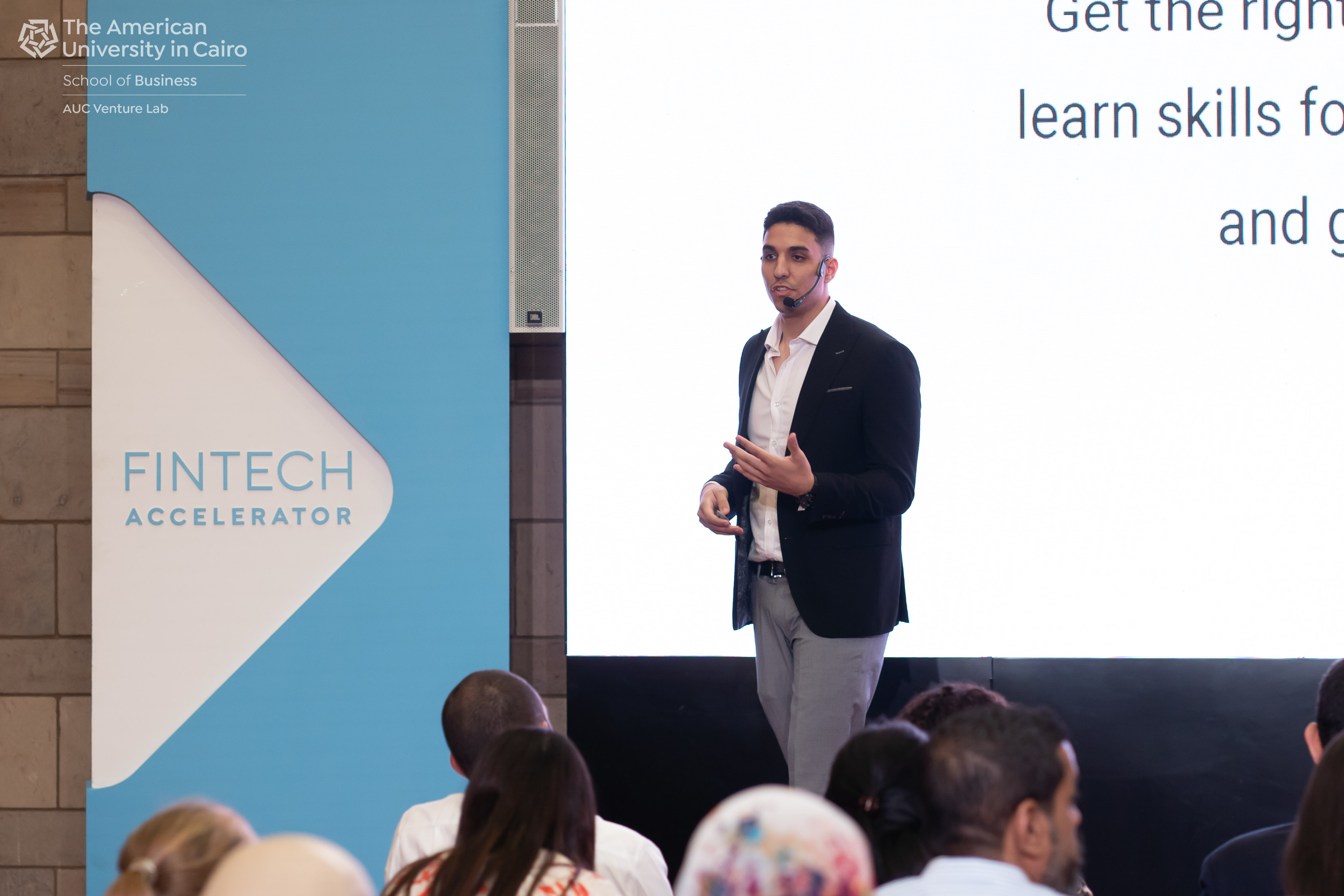 AUC FinTech Accelerator: Pitching SwiftJobs to Investors